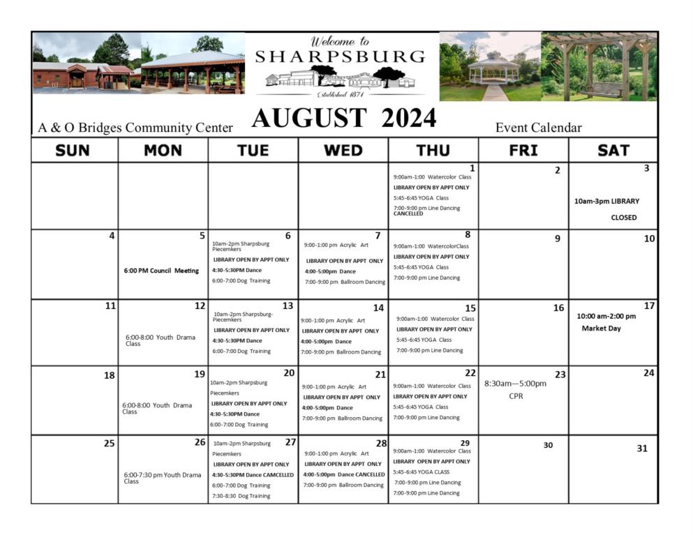 Sharpsburg, GA Community Center